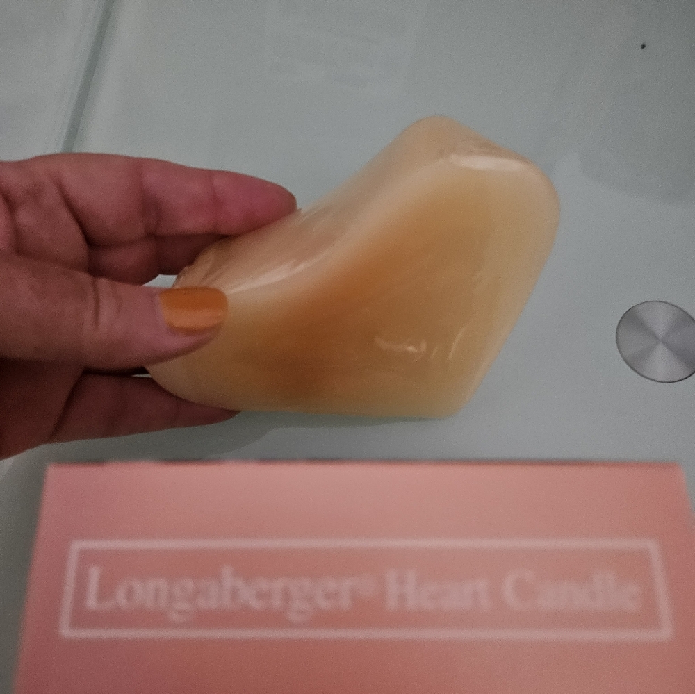 Longaberger Heart Candle Only